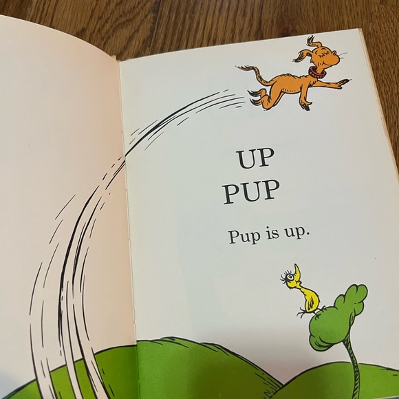 Vintage 1963 Dr. Seuss Hop on Pop Matte Finish Hard Cover Book Club Edition - Picture 5 of 9